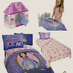 Princess Sofia the first Princess in Training 13Pc Bedroom & Doll House NEW/NWT!